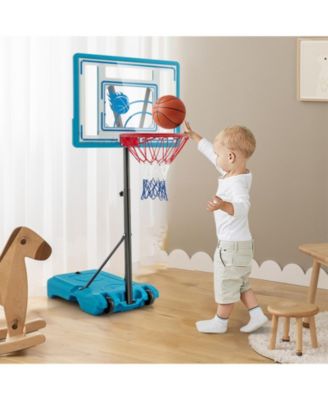 Height Adjustable Pool Basketball Hoop for Kids Teens and Adults