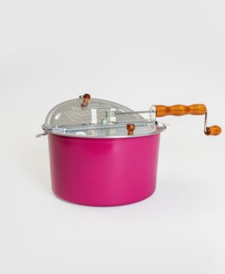 Inc. Pink Whirley Pop Stove Top Popcorn Popper, 2 Piece Set