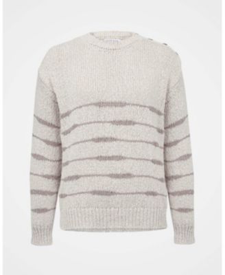 Women's Drop Stitch Breton Sweater