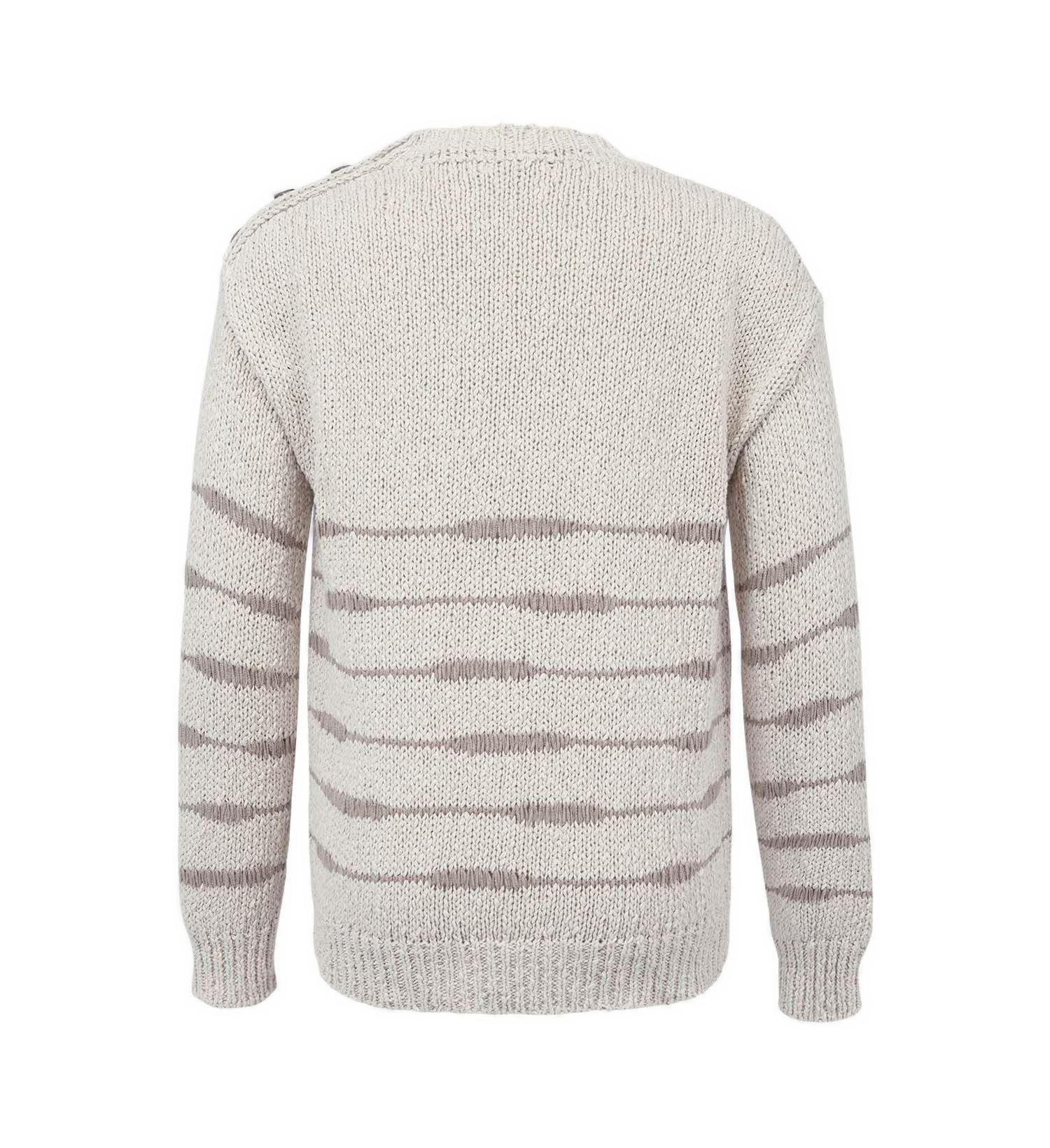 Women's Drop Stitch Breton Sweater
