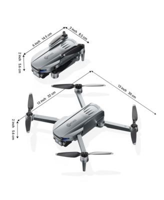 F28-Premium GPS Drone, 4K Camera, 3-Axis Gimbal, 30 Min Flight - Foldable