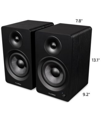 RT80 Turntable with Ai61 Powered Stereo Speakers, Diamond Stylus, Built-in Preamp & Bluetooth – High-Fidelity Vinyl Audio System