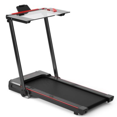 2.25 HP 3-in-1 Folding Treadmill with Table Speaker Remote Control