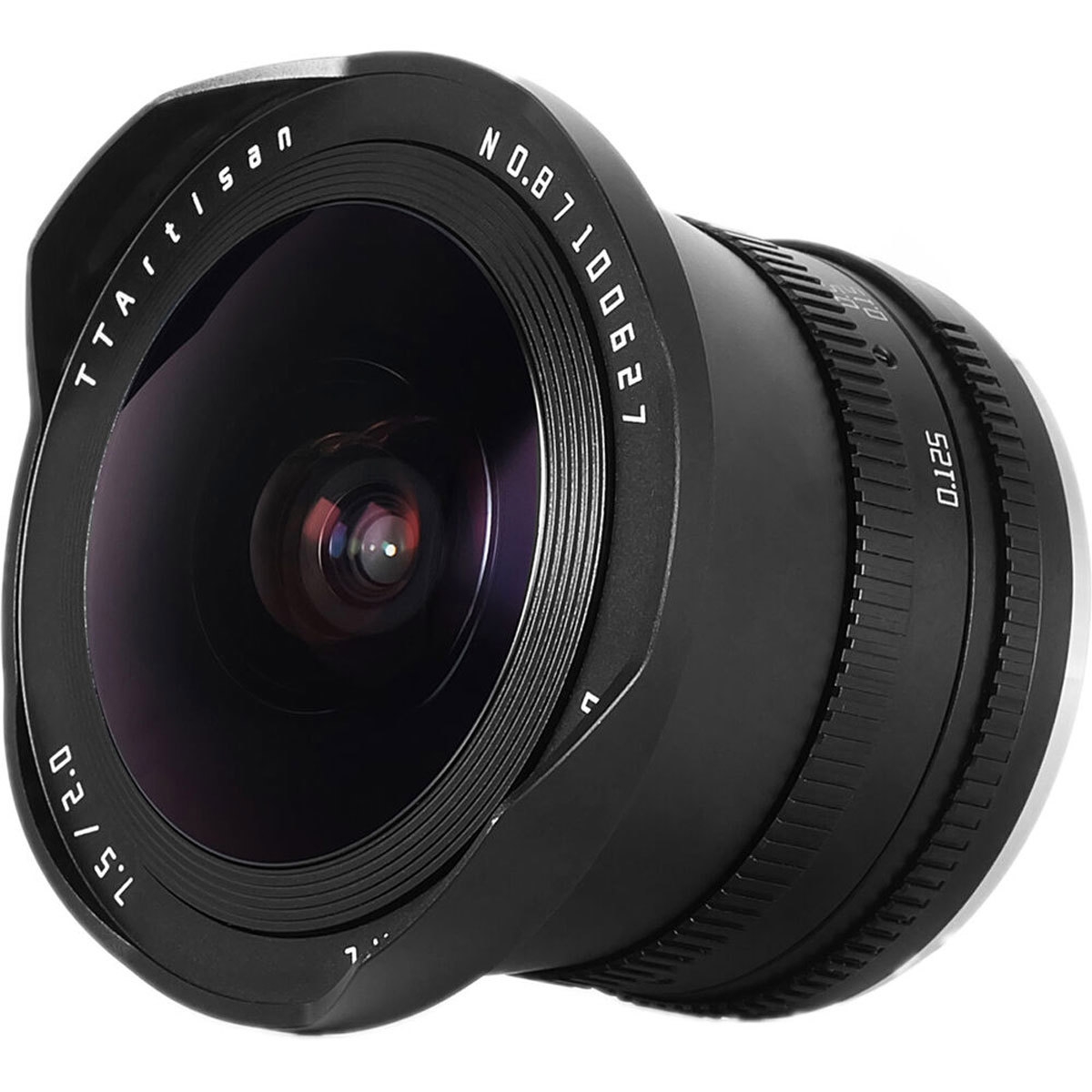 TTArtisan 7.5mm f/2 Fisheye Lens for Fujifilm X, Black