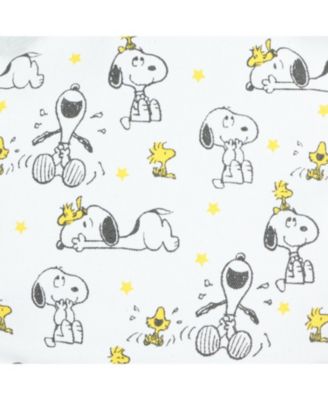 Snoopy and Woodstock Convertible Canvas Tote Bag Purse With Backpack Straps And Adjustable Shoulder Strap