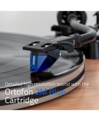 RT85 High-Fidelity Vinyl Turntable with Ortofon 2M Blue Cartridge, Acrylic Platter, Speed Control, and Vibration Isolation