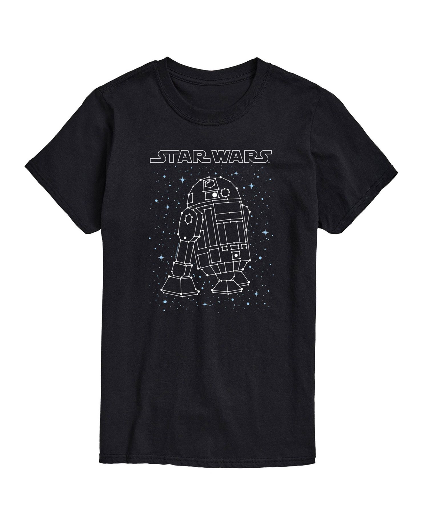 Men's Star Wars Droid Galaxy Stars Short Sleeve T-Shirt