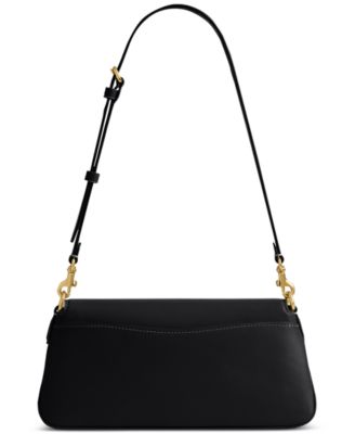 Small Jet Leather Shoulder Bag