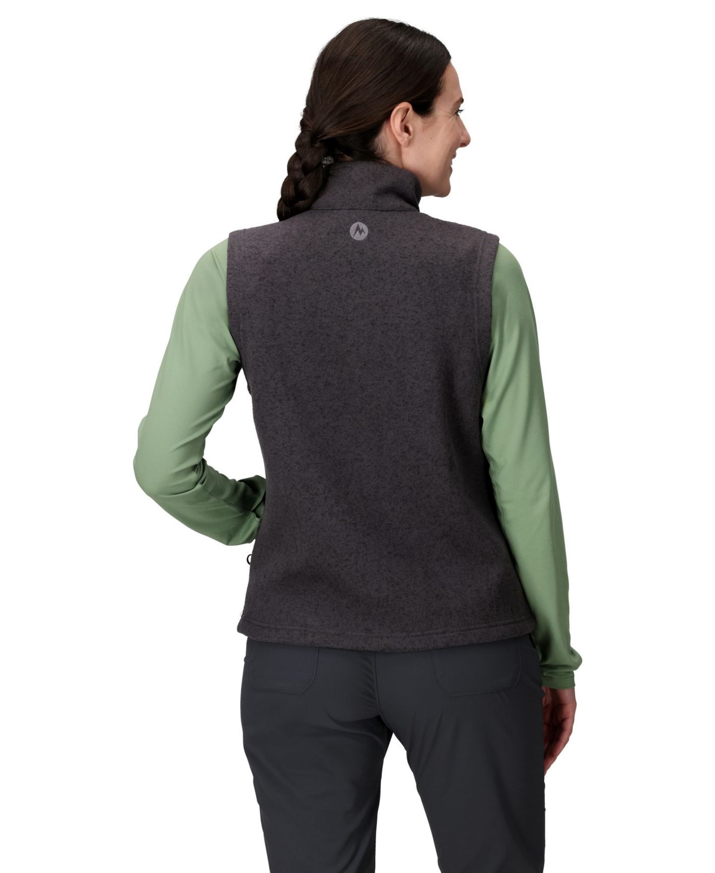 Женский жилет Marmot Drop Line Vest, цвет: Чёрный — фото 4