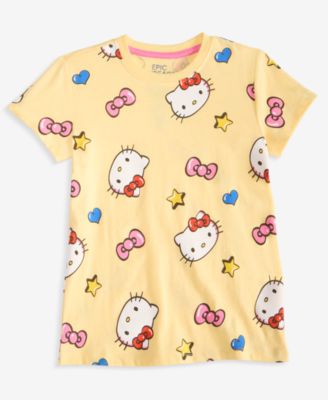 Epic Threads - Big Girls Hello Kitty Printed T-Shirt, Created for Macy's