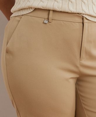 Plus-Size Stretch Cotton Shorts