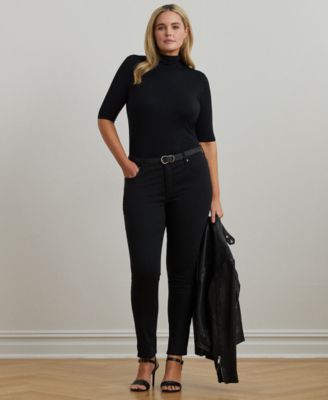 ラルフ・ローレン Lauren Ralph Lauren Plus Size Turtleneck Sweater レディース Sweaters Po Ralph Lauren Plus Size Ribbed Turtleneck Sweater in White | Lyst