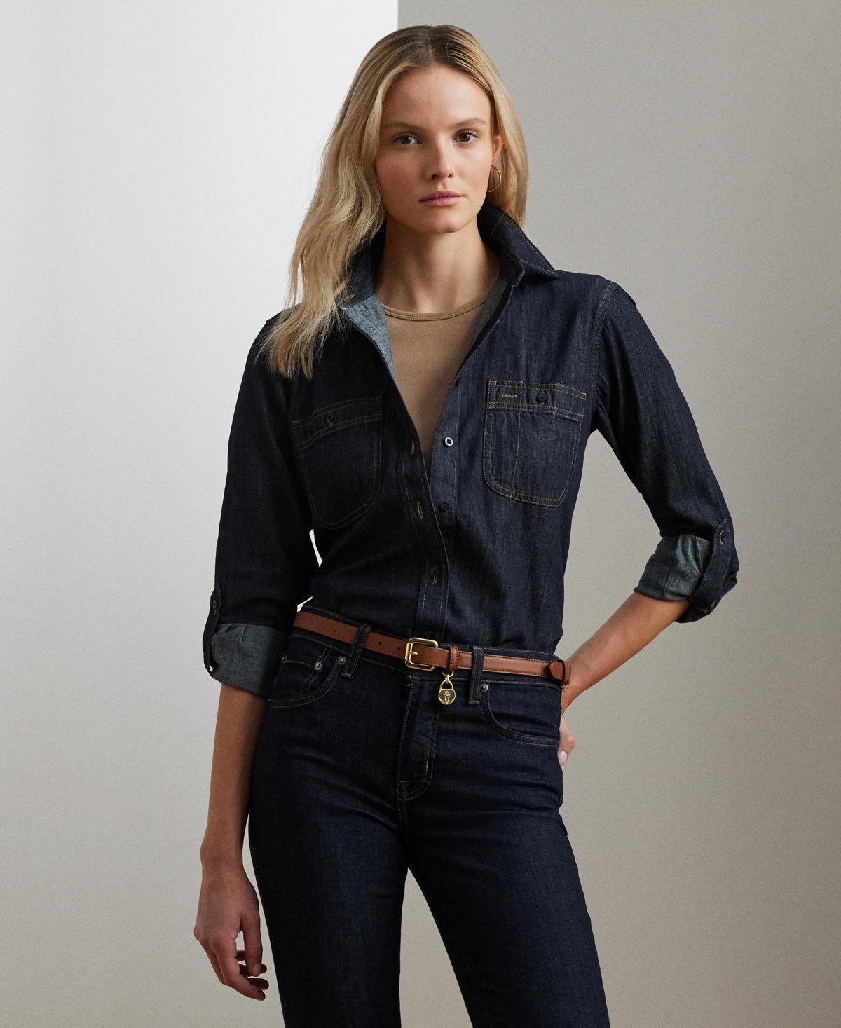 Denim Shirt - Dark Rinse Wash