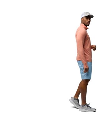 Columbia Men's Tech Trail 1/4 Zip with Washed Out Short and PFG Hooks Mesh Snapback Ball Cap