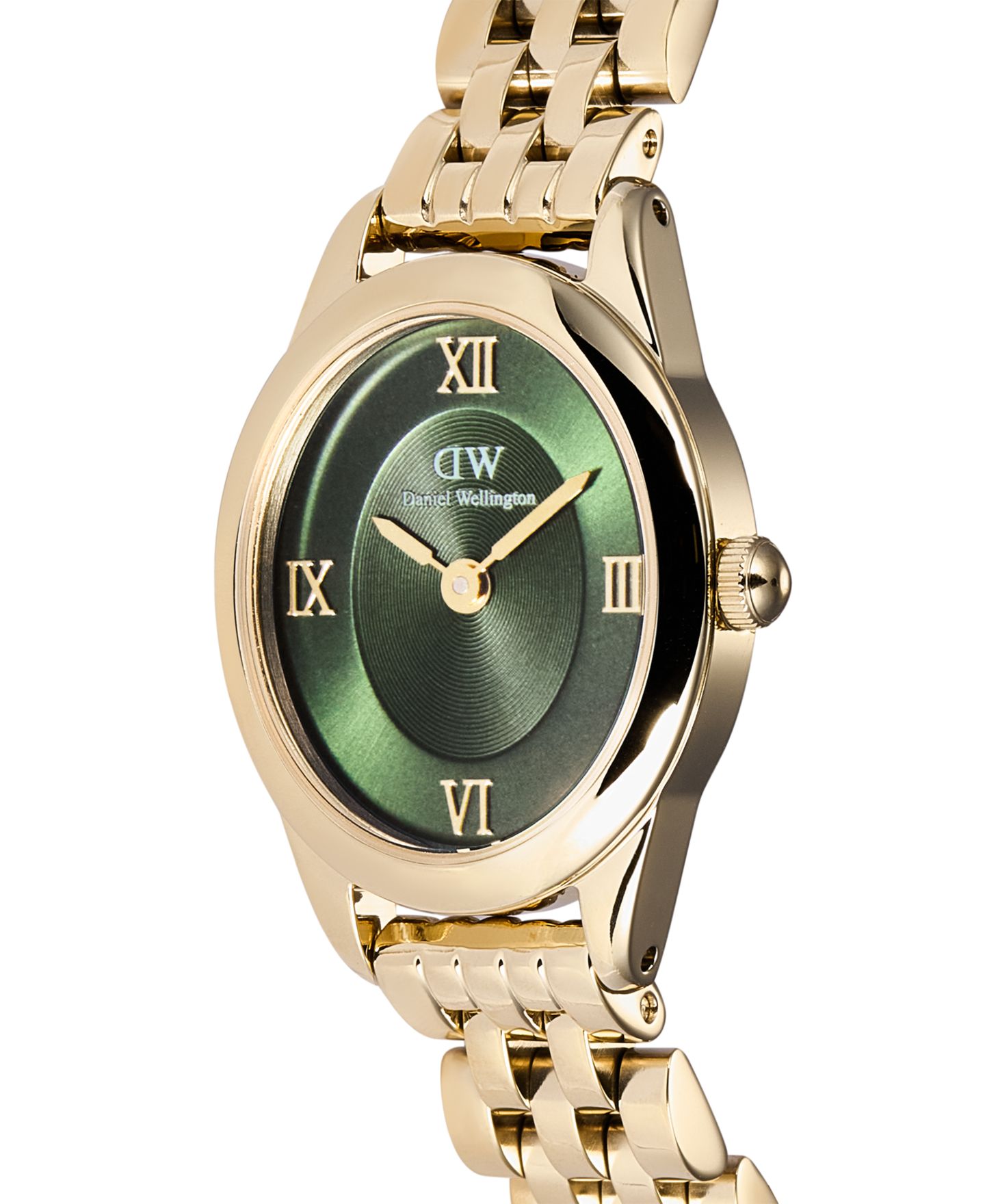 Женские часы Daniel Wellington Analog Gold-Tone Stainless Steel, 22mm — фото 4
