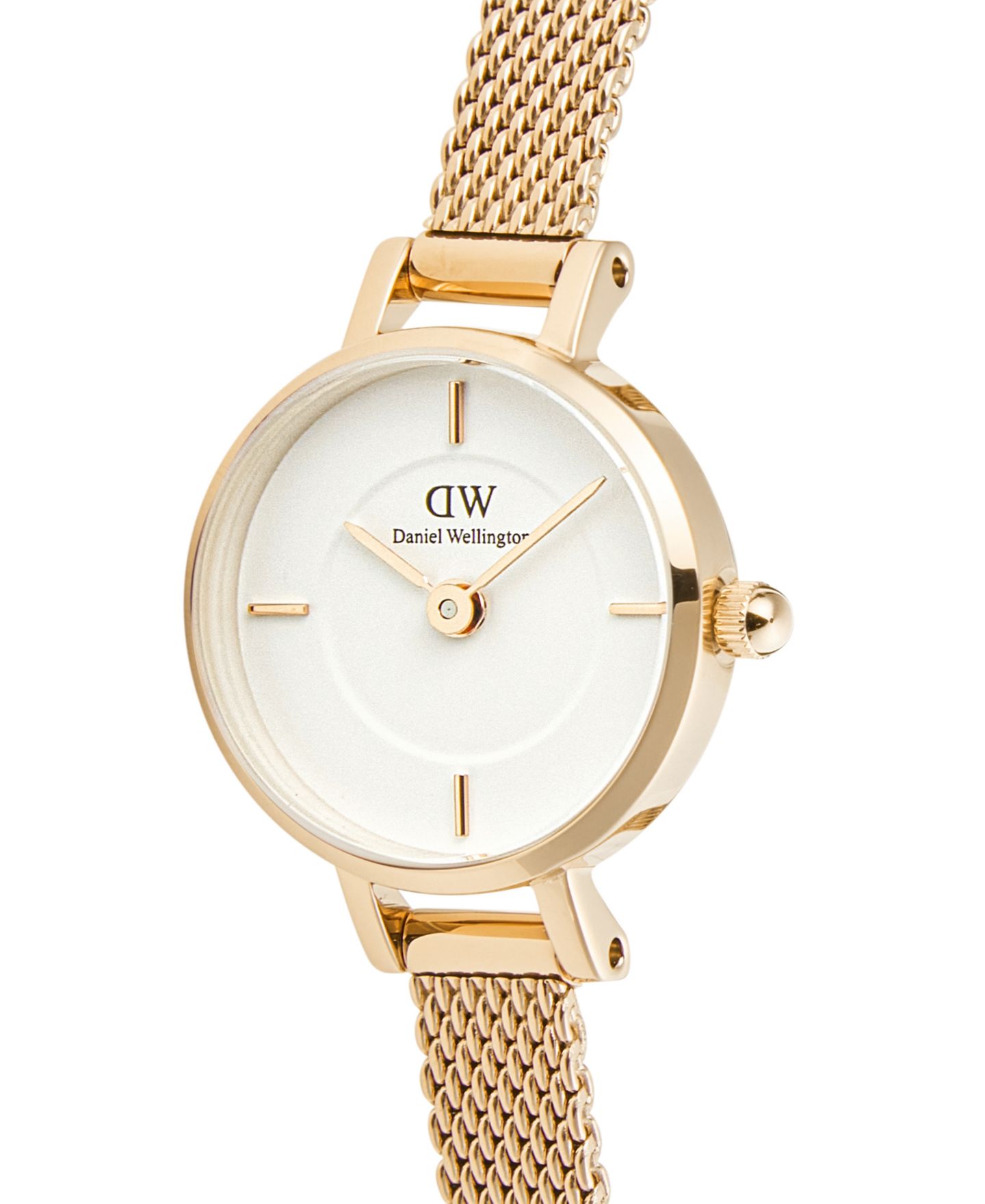 Часы Daniel Wellington Unisex Analog Gold-Tone Stainless Steel Watch, 19mm — фото 4