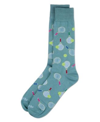 Men's Tennis Rayon Crew Socks