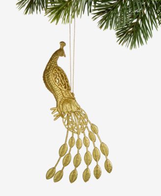 Christmas Glitters Peacock Ornament, Macy's Exclusive 