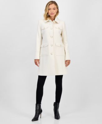 CeCe - Women's Button-Front Coat