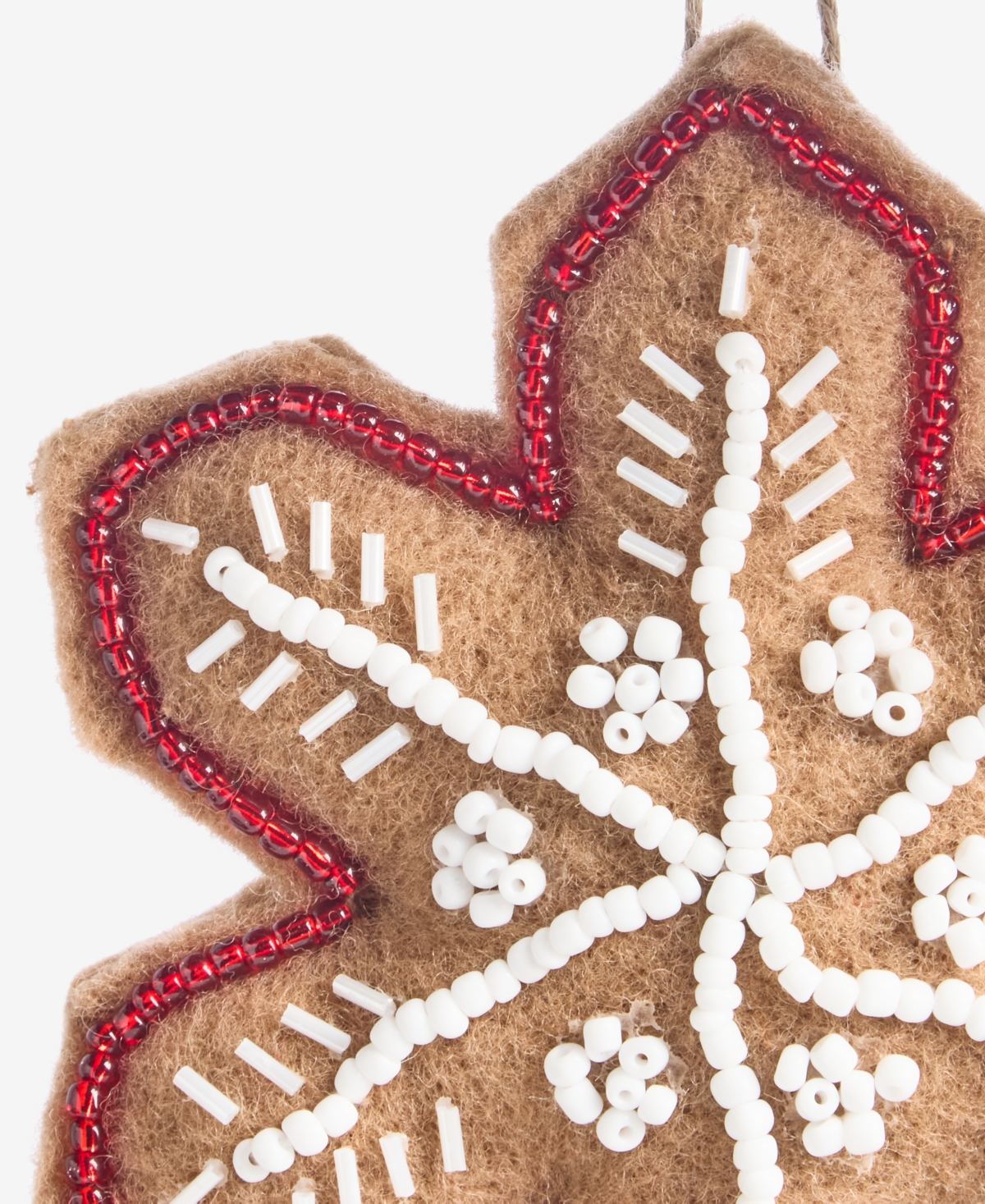 Holiday Lane Gingerbread Village Gingerbread Snowflake Ornament, Macy's Exclusive