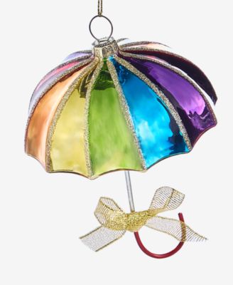 Love Is Love Rainbow Umbrella with Bow Ornament, Macy's Exclusive