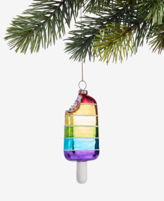 Holiday Lane - Love Is Love Rainbow Popsicle Ornament