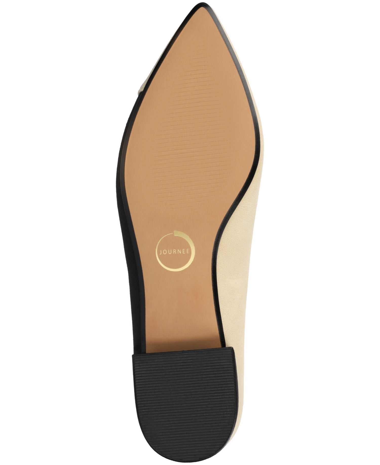 Women's Carmin Block Heel Pointed Toe Flats