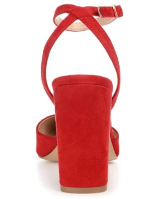 Women's Tyyra Ankle Strap Block Heel Pumps