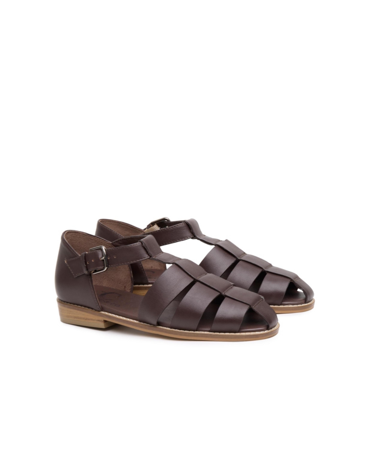Minimal Fisherman's Sandal - Chocolate