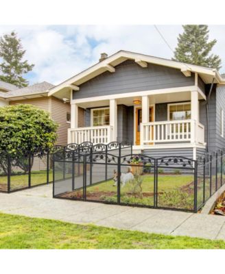 Heavy-Duty Dog Playpen Foldable Metal Exercise & Garden Fence