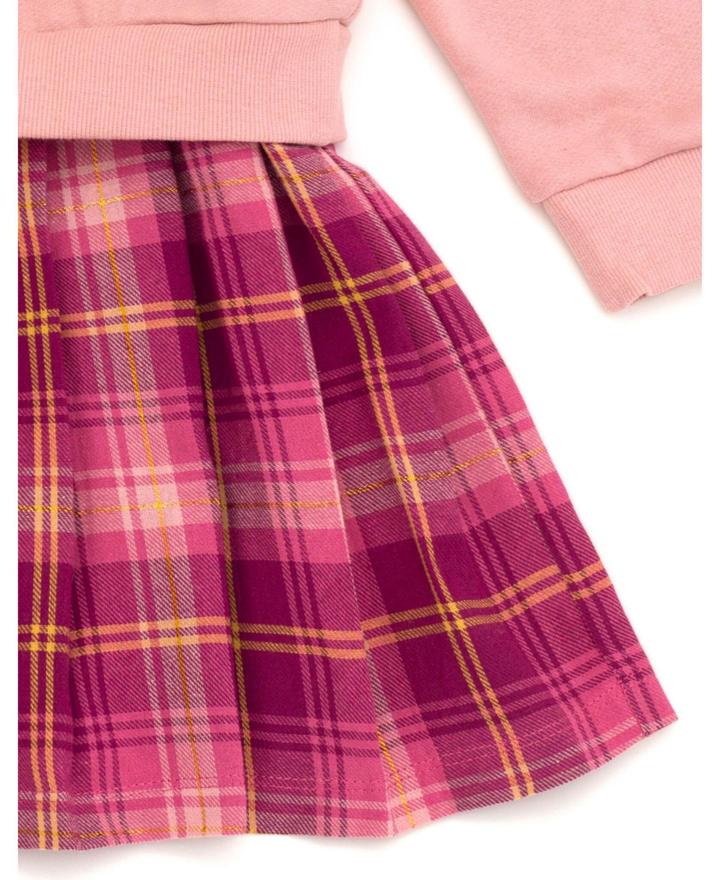 Платье Harry Potter Fleece Flannel Oversized Dress для девочек, цвет: Розовый — фото 3
