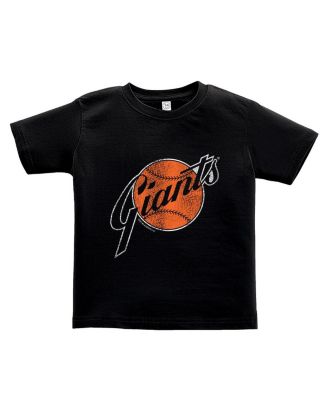 Toddler 2-Pack Black/Gray San Francisco Giants Cooperstown Collection T-Shirt Set