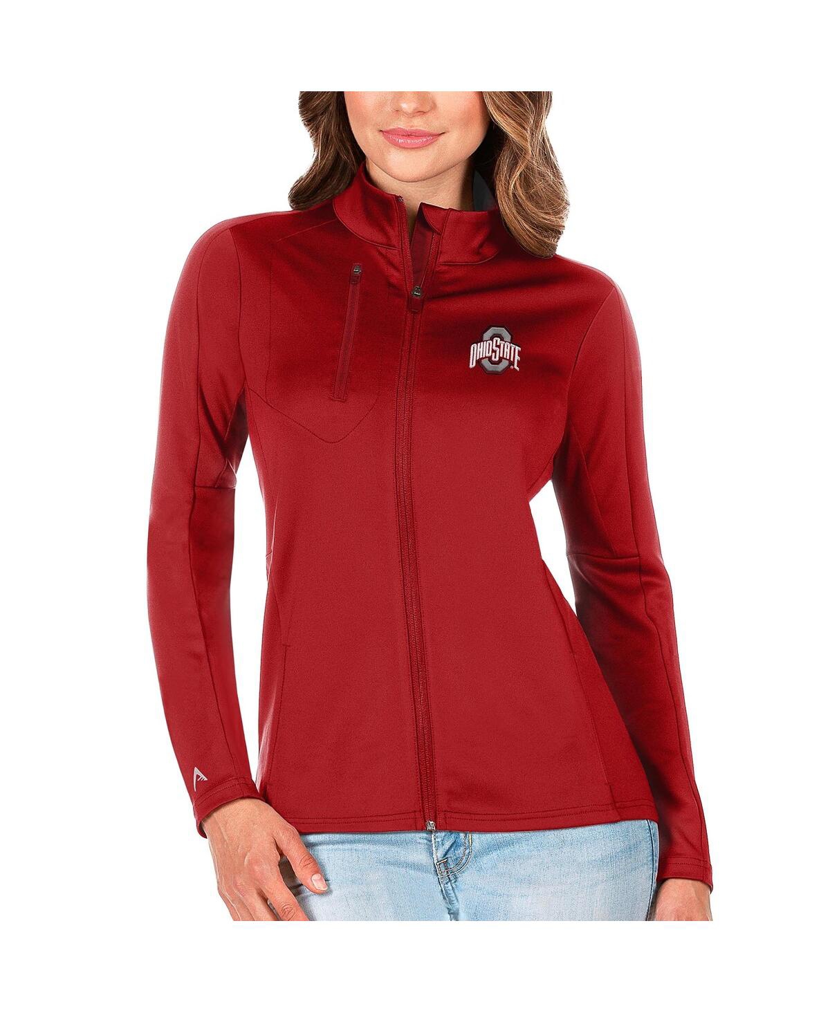 Women's Scarlet Ohio State Buckeyes Generation Full-Zip Jacket - Scarlet