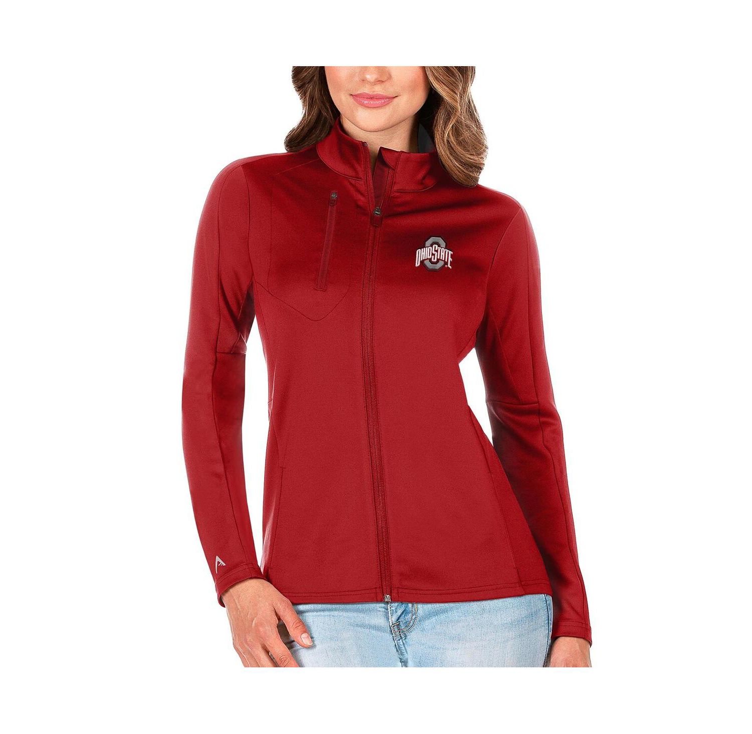 Women's Scarlet Ohio State Buckeyes Generation Full-Zip Jacket