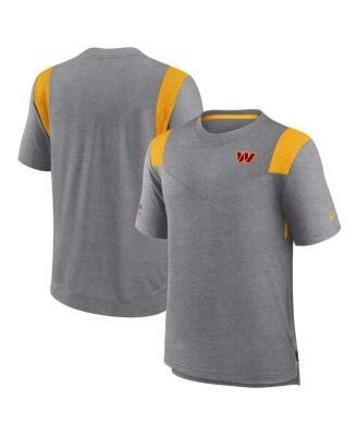 Nike - Men's Charcoal Washington Commanders Sideline Tonal Logo Performance Player T-Shirt