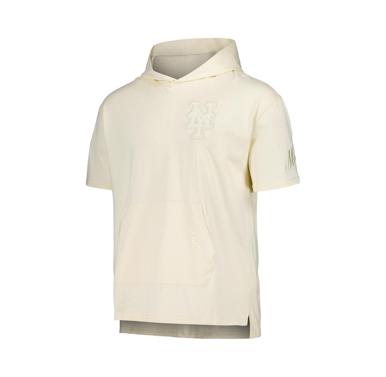 Men's Cream New York Mets Neutral Hoodie T-Shirt