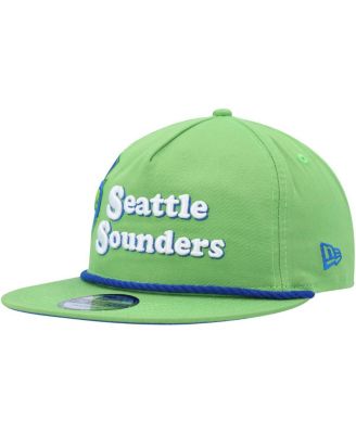 Men's Rave Green Seattle Sounders FC Heritage The Golfer Snapback Hat