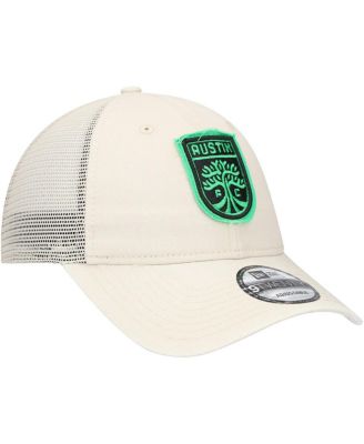 Men's Tan Austin FC Game Day 9TWENTY Adjustable Trucker Hat