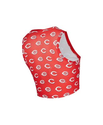 Women's Red Cincinnati Reds Knit Tank Top and Skort Set