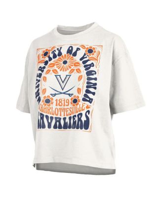 Women's White Virginia Cavaliers Harmony Oversized T-Shirt