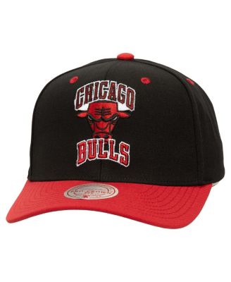 Mitchell & Ness - Men's Black Chicago Bulls All In 2.0 Pro Crown Snapback Hat
