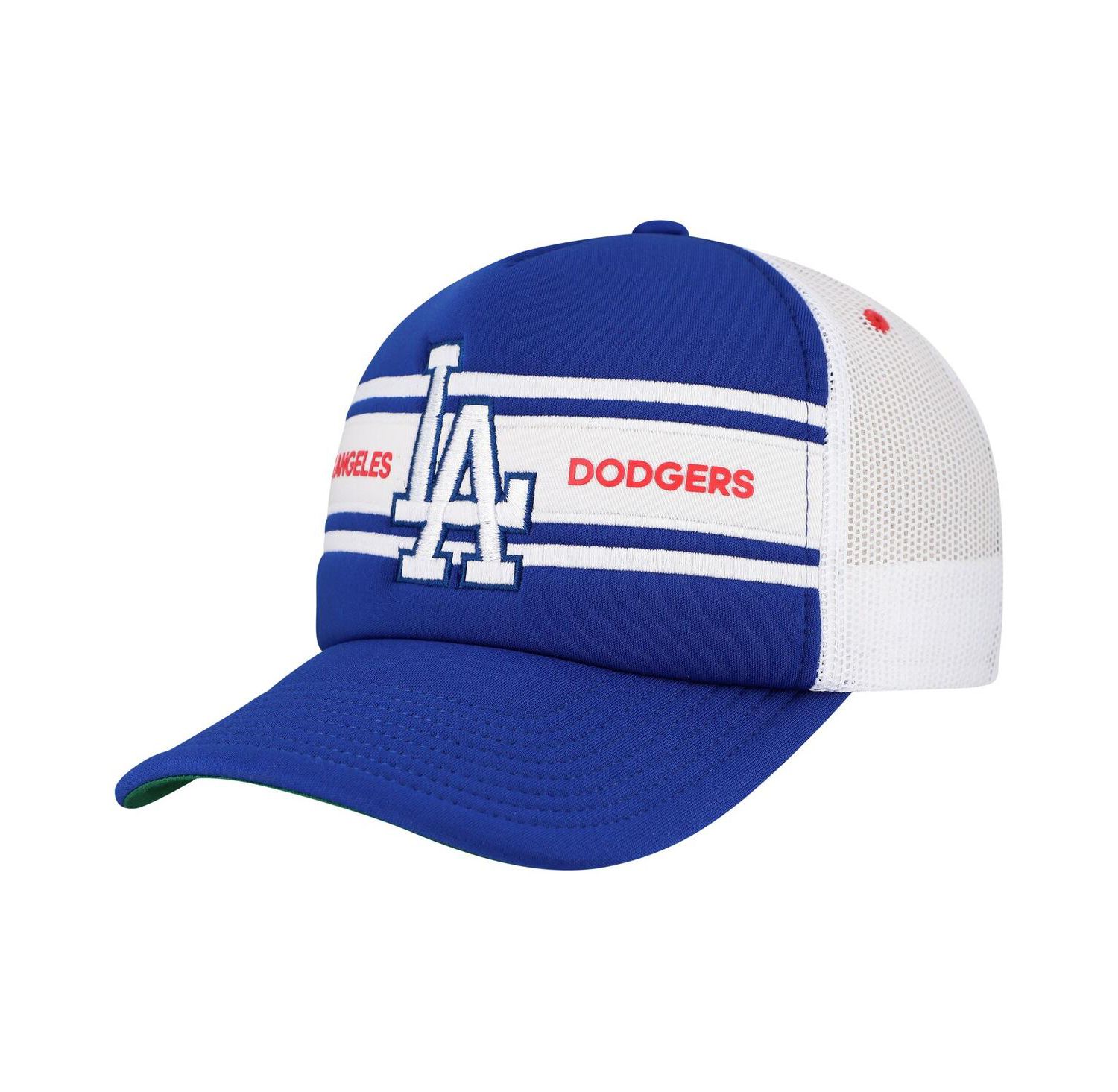 Men's Royal Los Angeles Dodgers Sideline Trucker Adjustable Hat