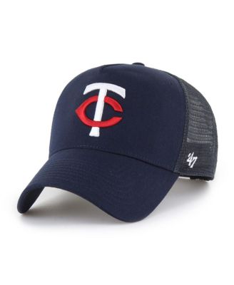'47 Brand - Men's Navy Minnesota Twins Ballpark Offside Adjustable Trucker Hat