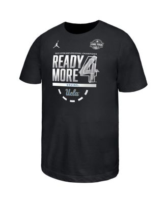 Big Boys and Girls Black UCLA Bruins 2025 NCAA Women's Basketball Tournament March Madness Final Four Locker Room T-Shirt