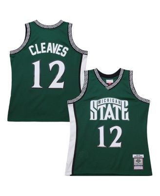 Mitchell & Ness - Men's Mateen Cleaves Green Michigan State Spartans 1999/00 Swingman Jersey