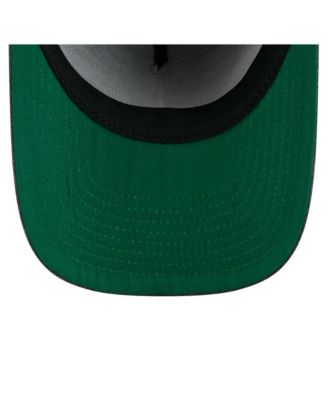 Men's Charcoal Chicago Blackhawks Throwback Washed A-Frame Pre-Curved 9FIFTY Snapback Hat