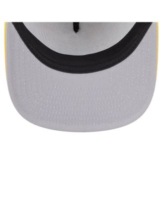 Men's White/Gold Pittsburgh Pirates Retro Script Trucker 9FIFTY Snapback Hat