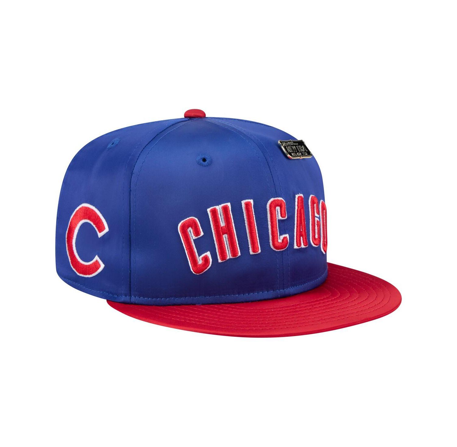 Men's Royal/Red Chicago Cubs Satin 59FIFTY Fitted Hat