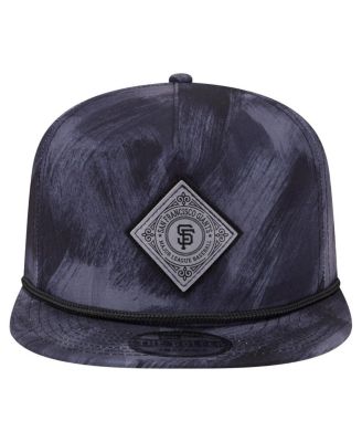 Men's Navy San Francisco Giants Printed Golfer Snapback Hat