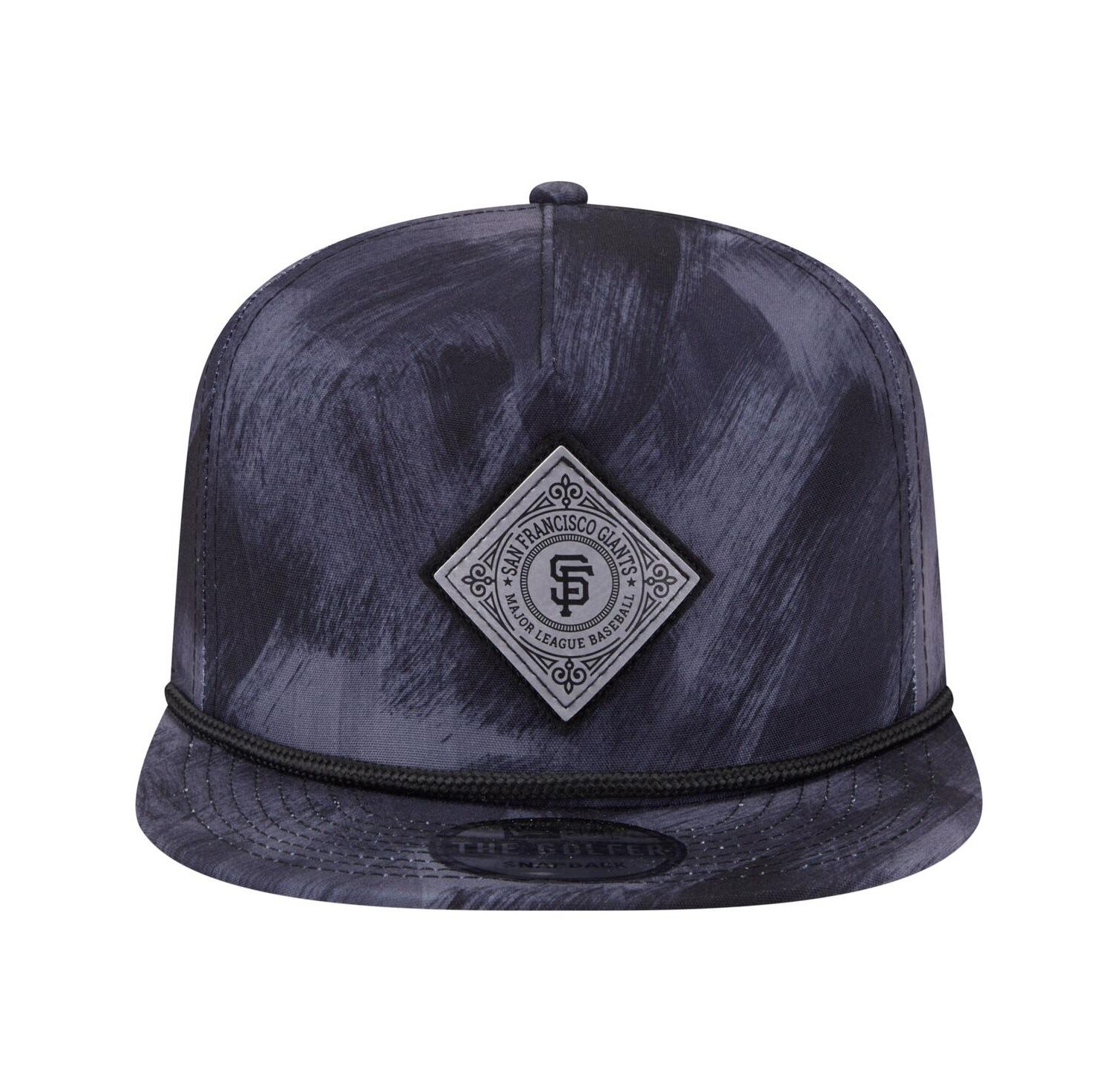 Men's Navy San Francisco Giants Printed Golfer Snapback Hat